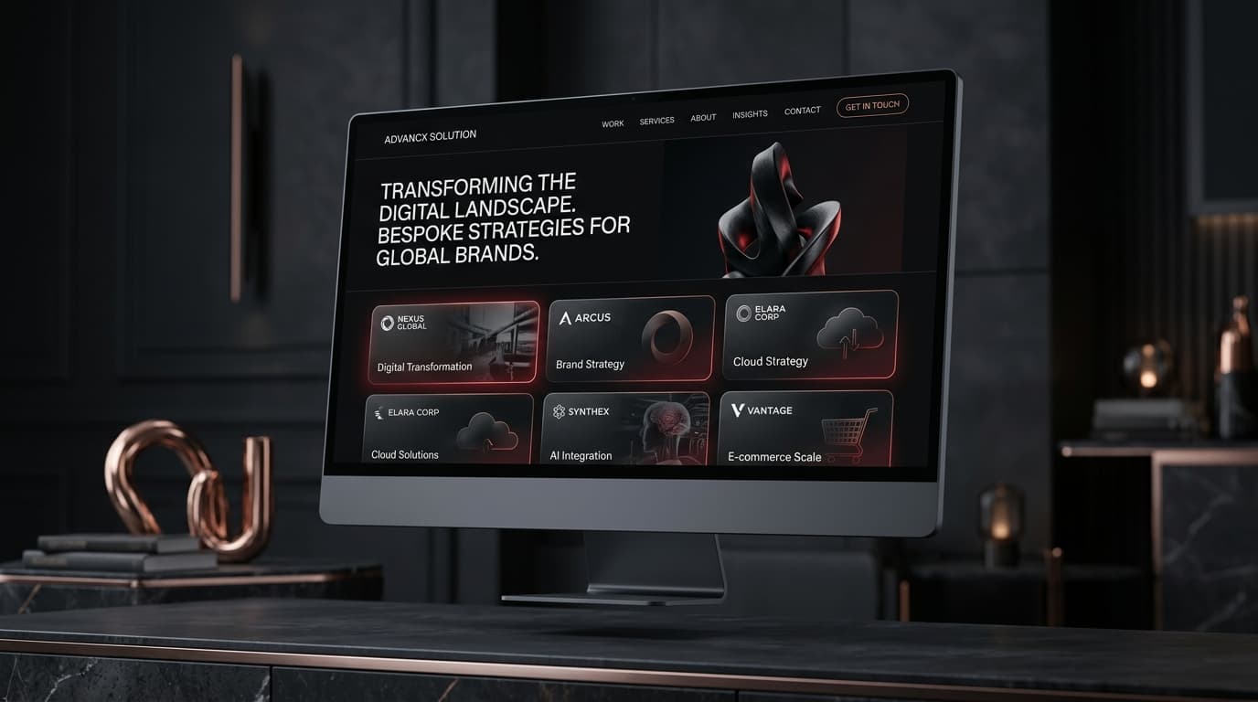 Advancx Solution agency website
